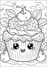 Cute Cupcake Coloring Pages For Kids At Vanlegacyblog Blog sketch template