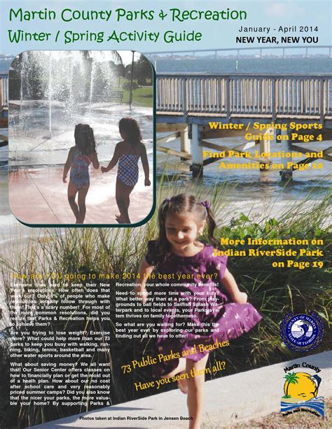 Martin County Parks & Recreation Winter/Spring Activity Guide by Martin ...