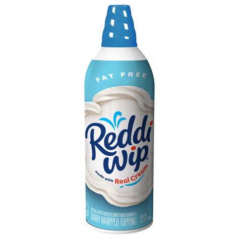 Save on Reddi Wip Dairy Whipped Topping Fat Free Aerosol Refrigerated ...