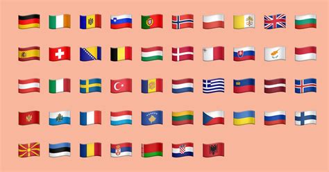 Find the Countries of Europe by Flag Emoji Quiz - By geronimostilton