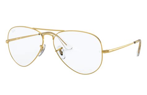 Aviator Optics Eyeglasses with Gold Frame - RB6489 | Ray-Ban® US