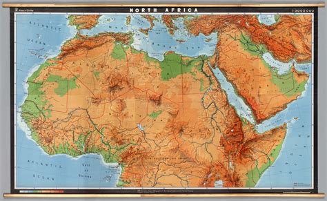 North Africa -- Physical - David Rumsey Historical Map Collection