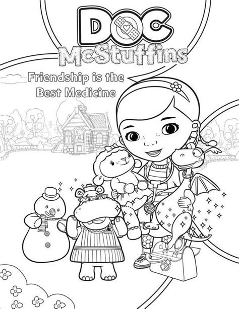 Doc McStuffins Coloring Pages - Best Coloring Pages For Kids