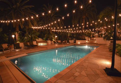 Hanging Patio String Lights: A Pattern of Perfection - Yard Envy