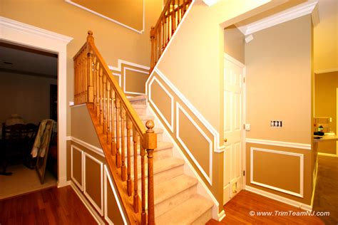 Wainscot and Picture Frames - Traditional - Staircase - New York - by ...