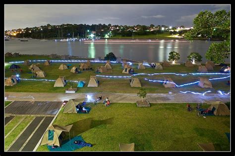 Campsite, Cockatoo Island | oosh | Flickr