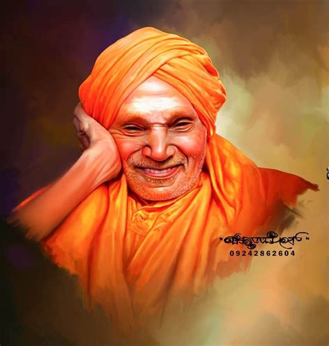 Chitthara Digital Paintings: SIDDAGANGA SWAMIJI