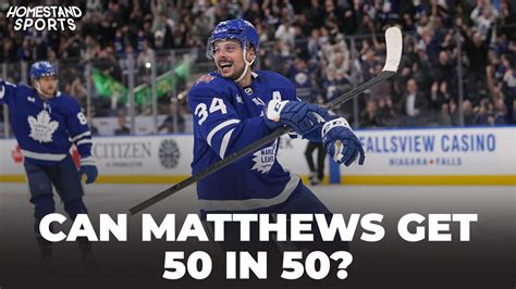 Can Auston Matthews Hit the 50 Goals in 50 Games Milestone?