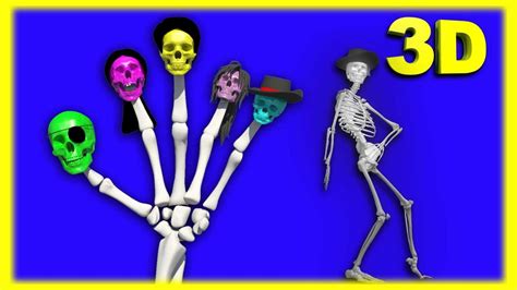 Crazy Skeleton Finger Family Song™ - YouTube