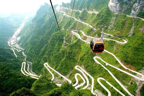 Cathy’s Travel Stories: Plank Road alongside Guigu Cliff on Tianmen ...