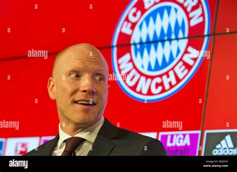 FC Bayern Munich's new sports director Matthias Sammer stands during a ...