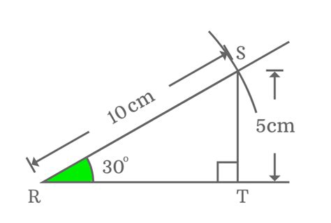 Properties of Right triangle when angle equals to 30°