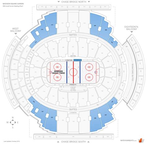 Best Of Madison Square Garden Seating Chart Hockey - Seating Chart