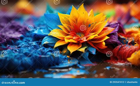 Rangoli Walpaper Concept for Diwali Stock Illustration - Illustration ...