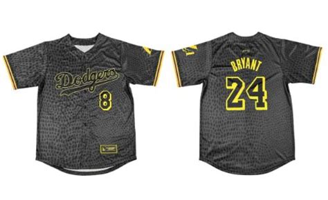 Dodgers to honor Kobe Bryant with 'Black Mamba' jerseys on Lakers Night