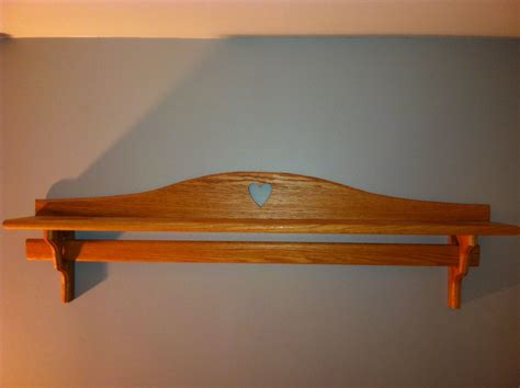 Quilt Shelf Rack by GreyGhostWoodworks on Etsy