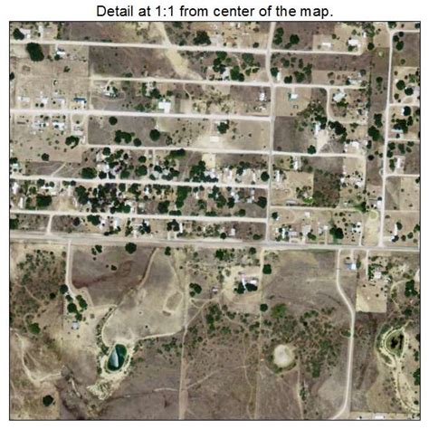 Aerial Photography Map of Lake Brownwood, TX Texas