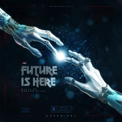 Future is Here Cover Art - Photoshop PSD