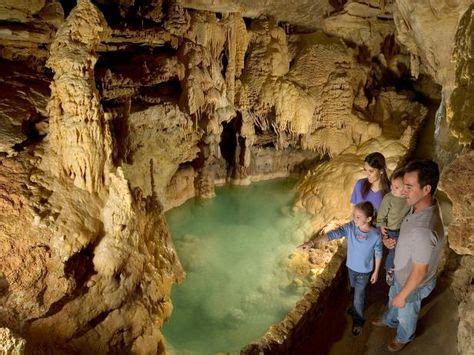 Go spelunking to see an underground mansion, lava flows, a bat colony and the tracks of a gia ...