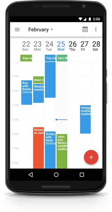 Google Calendar for Android gets a new ‘week view’ feature ...