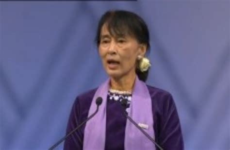 21 years later: Aung San Suu Kyi accepts Nobel Peace Prize