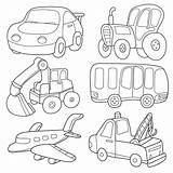 Transportation Coloring Pages sketch template