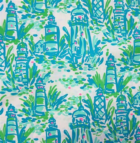 New Lilly Pulitzer Fabric 2013 Summer Turquoise High