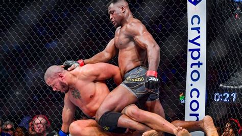 Ngannou beats Gane by unanimous decision to retain heavyweight title at ...