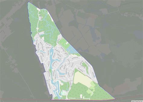 Map of Leisuretowne CDP