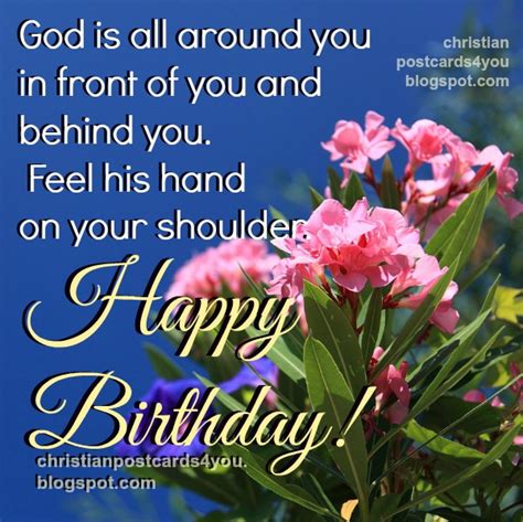 Nice Christian Quotes on your Birthday. God will protect you Quotes | Christian Cards for You