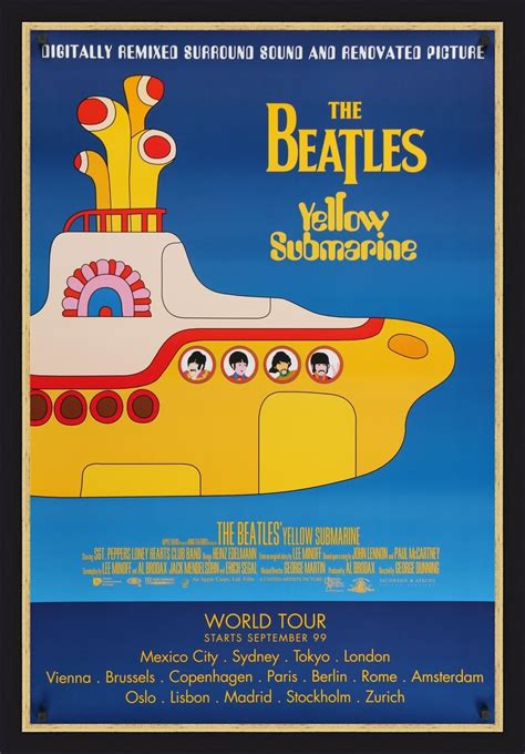 Yellow Submarine - 1968 - Original Movie Poster - Art of the Movies