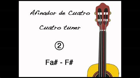 Afinador de Cuatro Venezolano - Venezuelan Cuatro Tuner Chords - Chordify