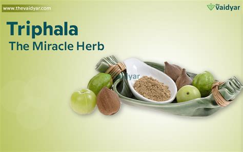 Health Benefits Of Triphala - The Miracle Herb And Kerala Ayurveda