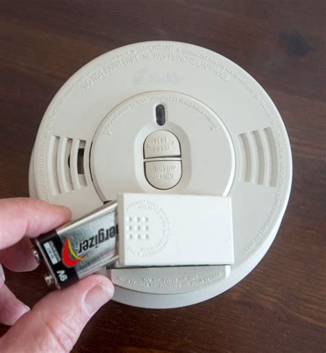 Replace smoke alarm battery — G. Borders Home Repair & Handyman Services