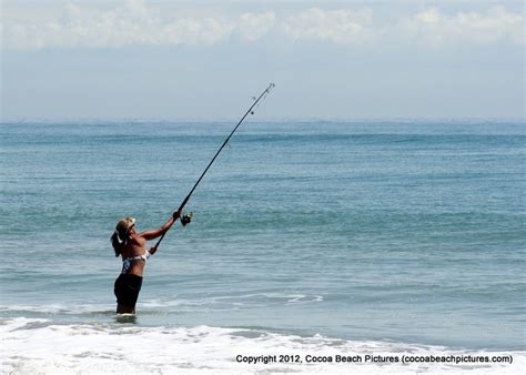 Enjoying some fishing on Cocoa Beach. | Favorite Places | Pinterest