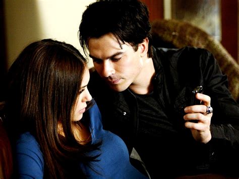 Damon and Elena - Damon & Elena Wallpaper (24876658) - Fanpop