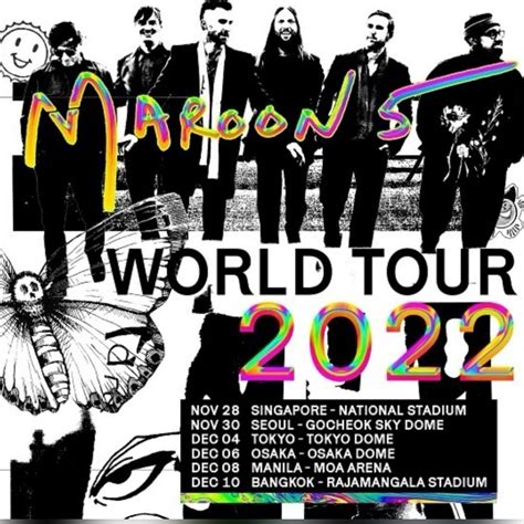 Maroon 5 concert tickets out on August 4 | PLN Media