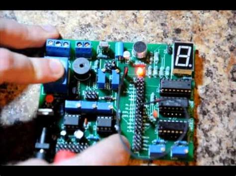 Project#14 "The Earthquake Detector" The Multi Project Electronics Learning Board - YouTube