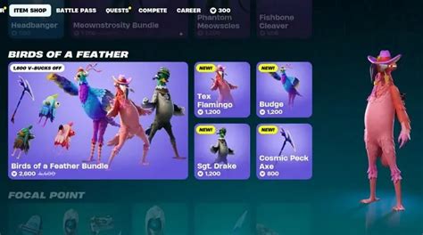 Fortnite: How to Get Birds of a Feather Skins