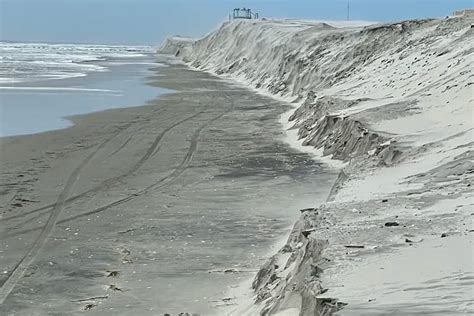 Storm washed away one-third of the sand meant to replenish North ...