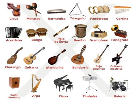 MUSICA: INSTRUMENTOS MUSICALES