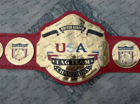 NWA United States World Tag Team Wrestling championship belt-full size ...