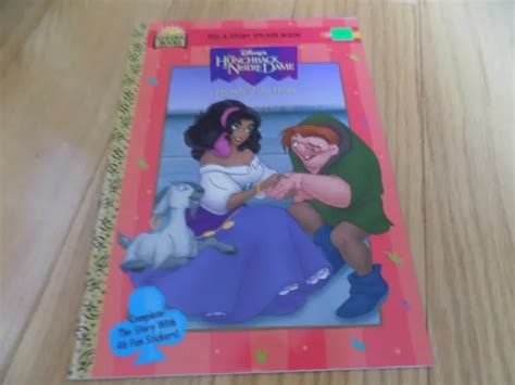 DISNEY HUNCHBACK OF Notre Dame Coloring and Sticker Book NEW £11.76 - PicClick UK