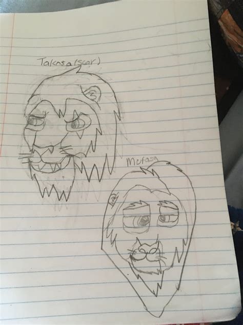 Scar and Mufasa by Gingadensetsufan12 on DeviantArt