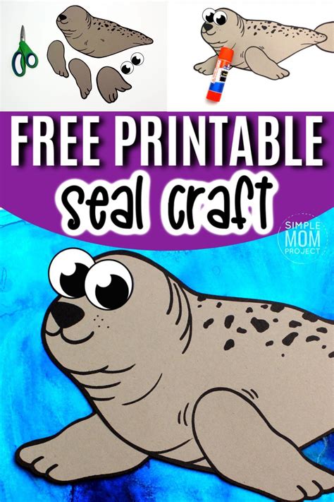 Free Printable Arctic Animal Crafts for Kids - Simple Mom Project