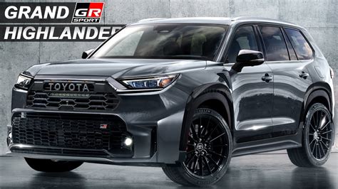 2025 Toyota Grand Highlander GR Sport - Most Powerful Toyota 8-Seater SUV - YouTube