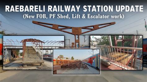 Raebareli Railway Station Work Update - YouTube