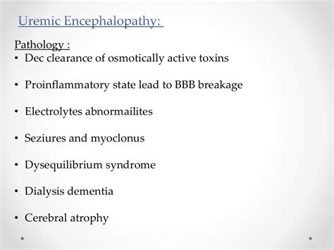 Metabolic encephalopathies 2