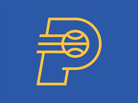 Simplified Pacers Logo by Ross Shafer on Dribbble