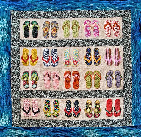 My flip flops quilt | Quilts, Kids rugs, Rugs